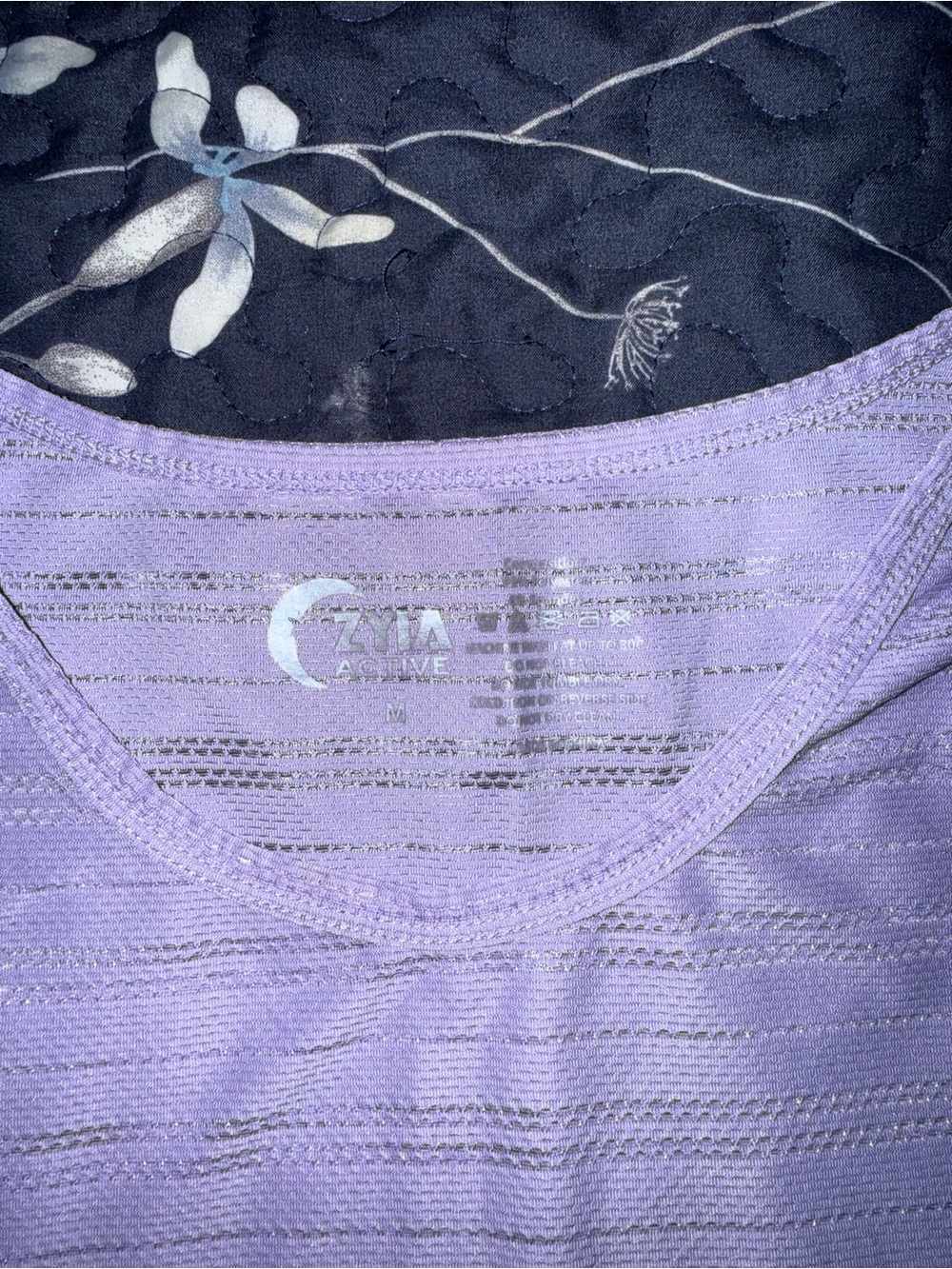 ZYIA Lavender Performance Tank - Picture 2 of 3